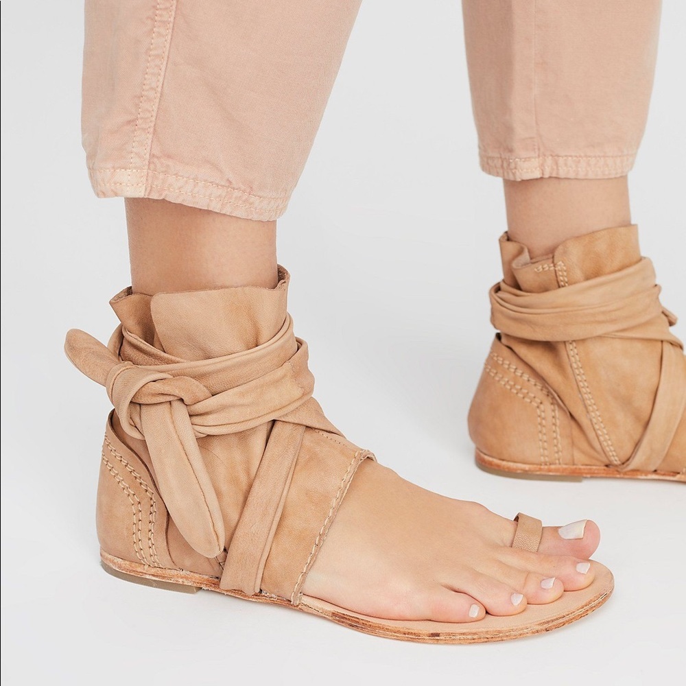 Free People Delaney sandal bootie 38 8